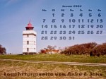 Kalenderbild Januar 2002 - Helleholm auf Agersø (DK)