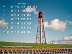 Kalenderbild März 2003 - Leuchtturm Campen
