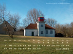 Kalenderbild Juni 2003 - Leuchtturm Gollwitz (Poel)