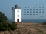 wallpaper April 2004 - lighthouse Bågø (DK)