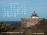 wallpaper September 2004 - lighthouse Christiansø (Pea Islands - DK)