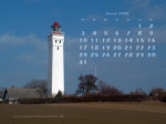 wallpaper January 2005 - lighthouse Kjelds Nor (DK)