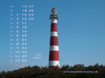 wallpaper June 2005 - lighthouse Ameland (Netherlands)