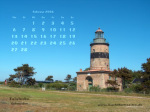 Kalenderbild Februar 2006 - Leuchtturm Falsterbo (Schweden)