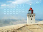 Kalenderbild Juni 2006 - Leuchtturm Rubjerg Knude (DK)