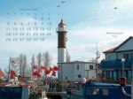 Kalenderbild September 2006 - Leuchtturm Timmendorf - Insel Poel (D)