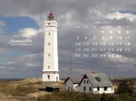 Kalenderbild März 2007 - Leuchtturm Blåvandshuk - Jütland (DK)