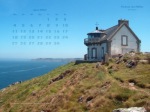 Kalenderbild Juni 2007 - Leuchtturm Pointe du Milier (F)