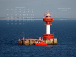 Kalenderbild Oktober 2008 - Leuchtturm Kiel (D)