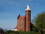 Kalenderbild November 2008 - Leuchtturm Ustka (PL)