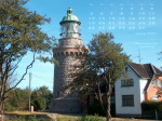 Kalenderbild Januar 2009 - Leuchtturm Hammeren Fyr (DK)