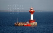 Kalenderbild Oktober 2008 - Leuchtturm Kiel (D)