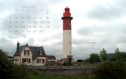 wallpaper February 2009 - lighthouse Cayeux (F)