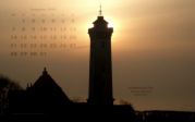 wallpaper December 2009 - lighthouse Lindehoved (DK)