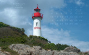 Kalenderbild April 2011 - Leuchtturm Port Manec'h (F)