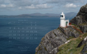 wallpaper October 2011 - lighthouse Sheep's Head (IRL)