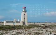 Kalenderbild November 2011 - Leuchtturm Ponta de Sagres (POR)