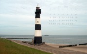 Kalenderbild Februar 2015 - Leuchtturm Breskens (NL)