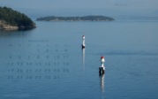 wallpaper October 2015 - leading lights of the Oslofjord (N)