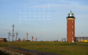 wallpaper July 2017 - lighthouse "Alte Liebe" Cuxhaven (D)