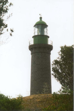 Black lighthouse Queenscliff