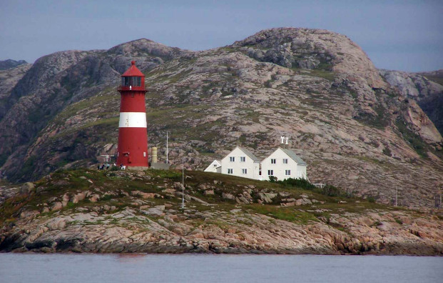 Leuchtturm Buholmråsa in Norwegen