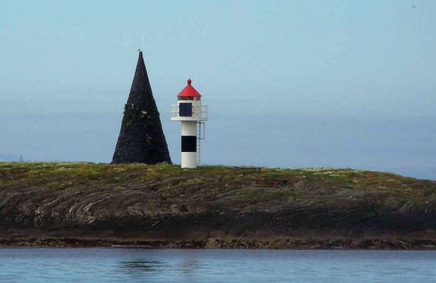 Leuchtturm Brønnøysund in Norwegen