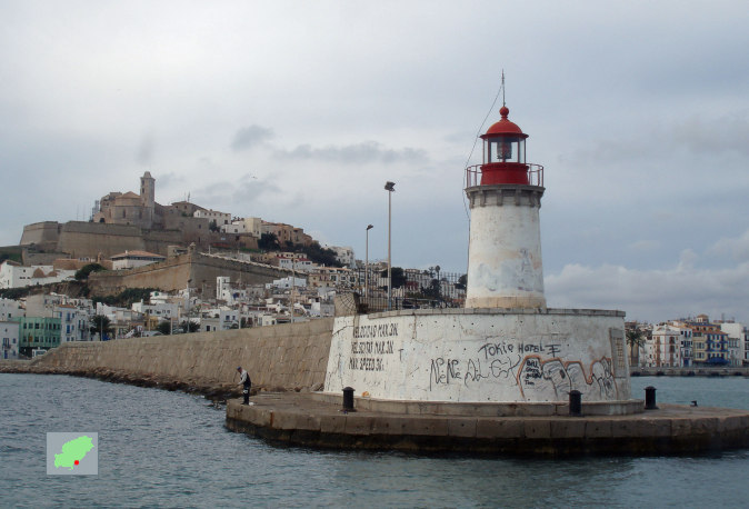 Pier light Dique de Abrigo Eivissa