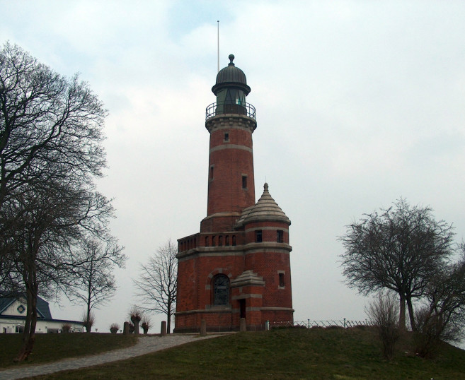 lighthouse Holtenau north