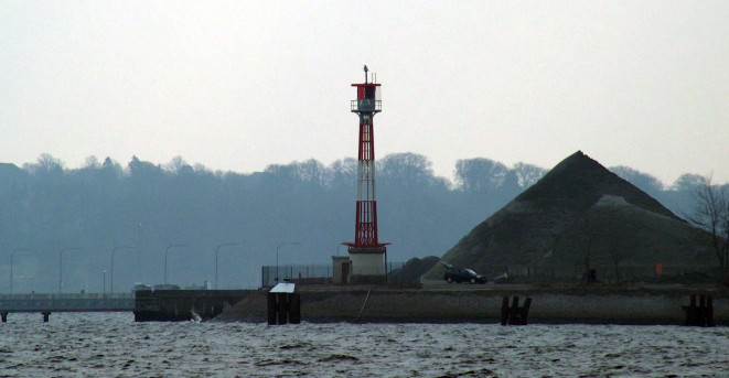 lighthouse Holtenau south