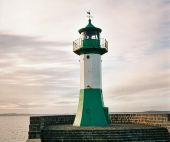 starboard pier light Sassnitz