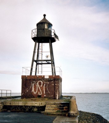 light marine pier Wilhelmshaven