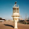 to the lantern of the old lightship Fehmarnbelt