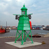 to the pier light east Esbjerg fishery port