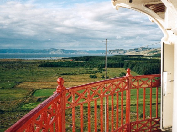 view from lighthouse Lista