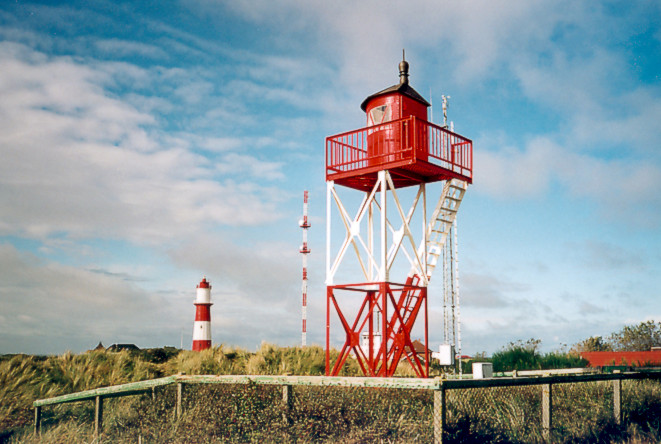 Quermarkenfeuer Borkum