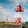 to the cross light "Düne" Borkum