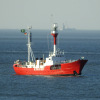 to the lightship Borkumriff