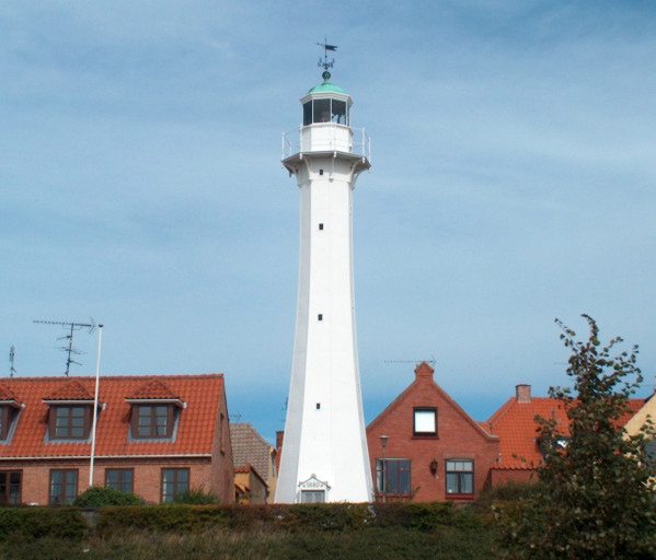 old rear light Rønne