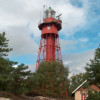 to the lighthouse Sandhammaren