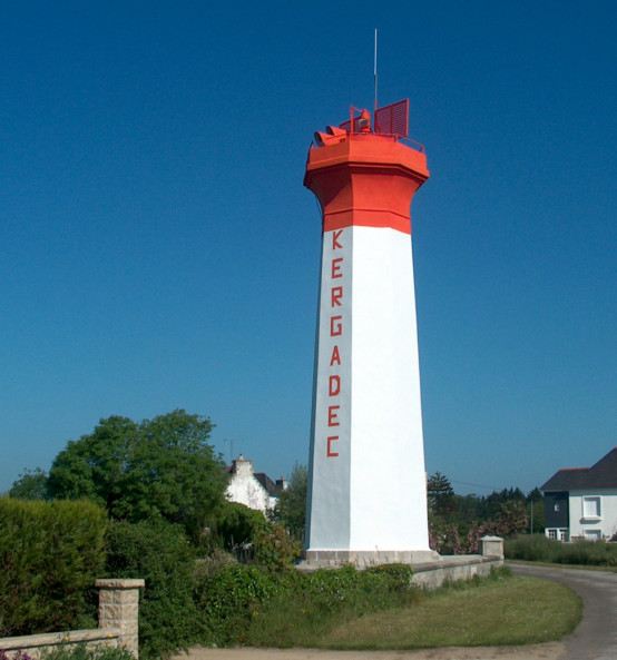 Oberfeuer Kergadec in Audierne