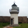 Zum kleinen Leuchtturm Saint Mathieu