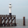 to the pier lights Blankenberge