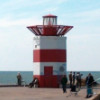 to the pier lights Scheveningen