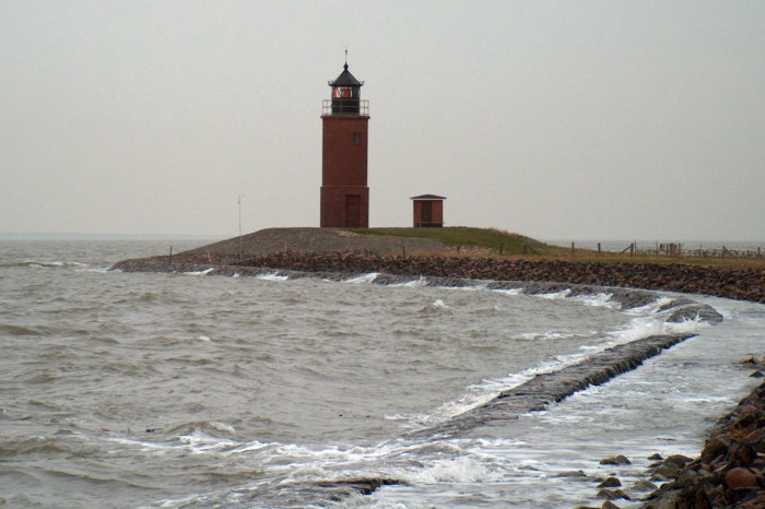 Leuchtturm Nordmarsch (Langeneß)