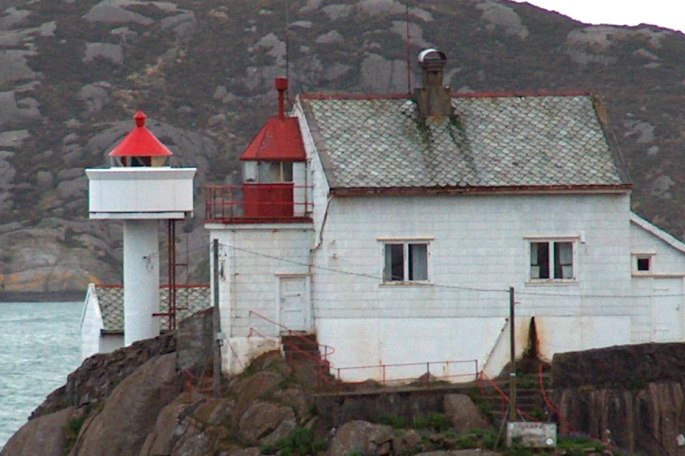 Alter und neuer Leuchtturm Vibberodden