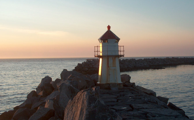 pier light Andenes