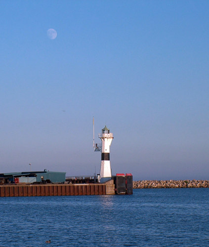 old harbour light Trelleborg