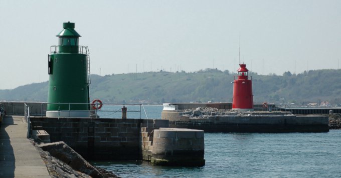 pier light Frederikshavn