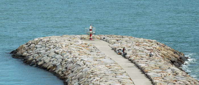 pier light Albufeira